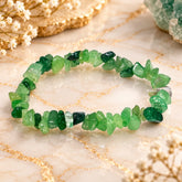 Green Aventurine Chipped Bracelet