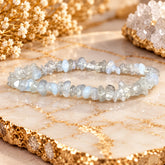 White Opalite Chipped Bracelet