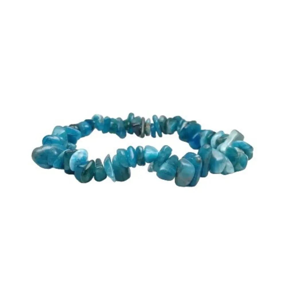Blue Apatite Chipped Bracelet