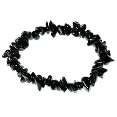 Black Tourmaline Chipped Bracelet