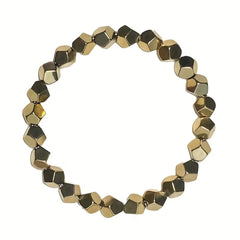 Bracelet with Triangular Cut Pendant