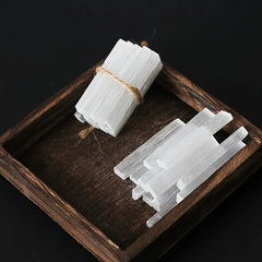 5Pcs Selenite Crystal Sticks
