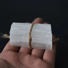 5Pcs Selenite Crystal Sticks